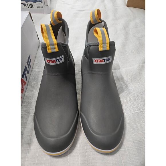 Xtratuf Ankle Deck Boots Gray/Yellow size 10 main image 13